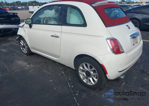 2017 Fiat 500C Pop from USA, damaged, VIN 3C3CFFLR2HT530269